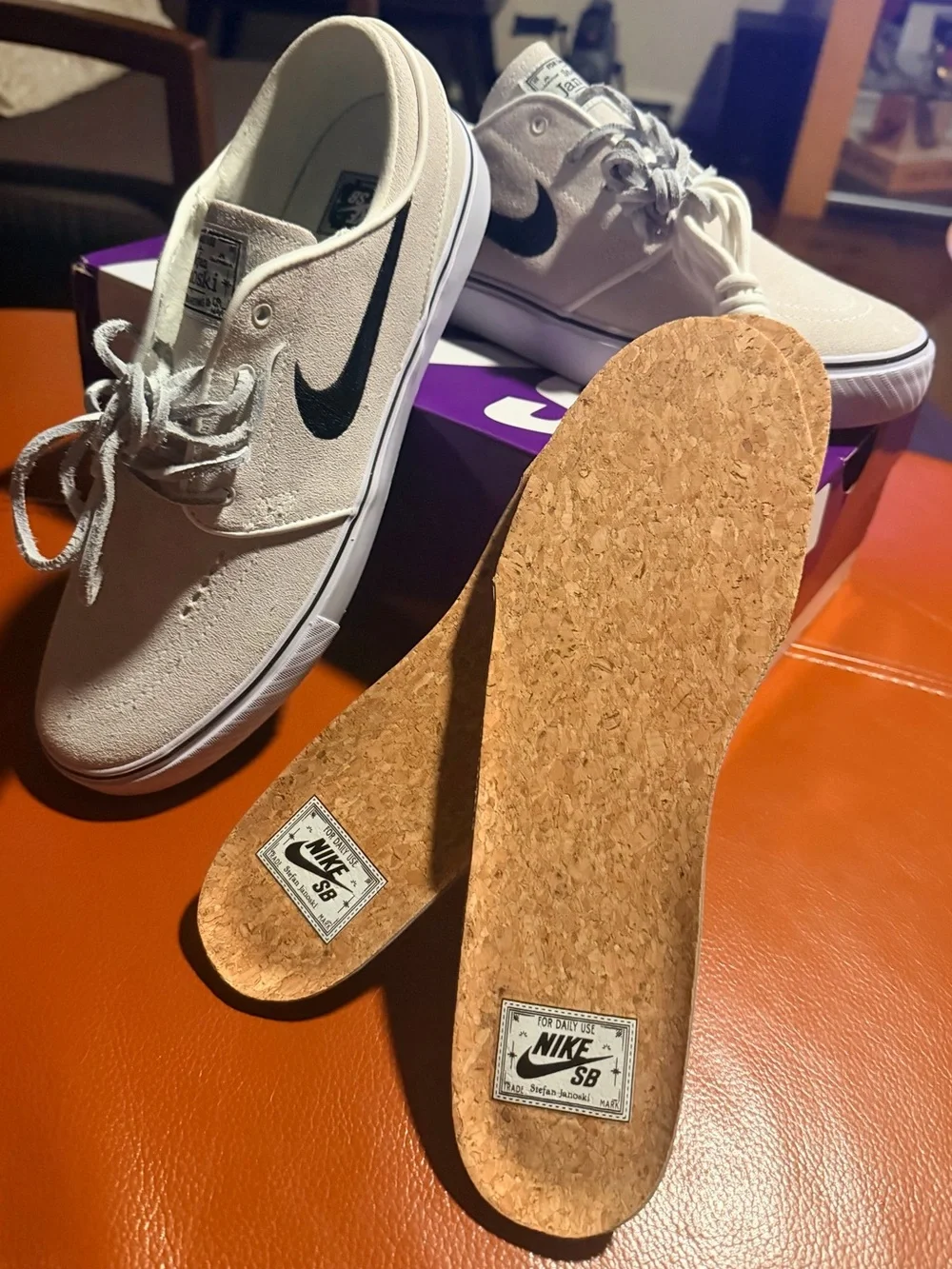 NIKE SB ZOOM JANOSKI OG+ Summit white/black Men’s 8 Women’s 9.5 NIB